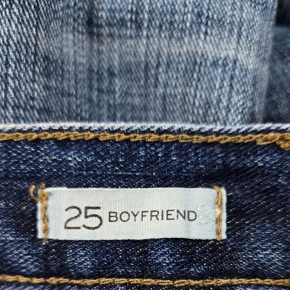 Banana Republic Blue Distressed Denim Shorts Sz.25 - Picture 4 of 9